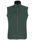 SOL'S Ladies Falcon Recycled Soft Shell Bodywarmer for Bulk Orders in Ireland Forest Green XXL