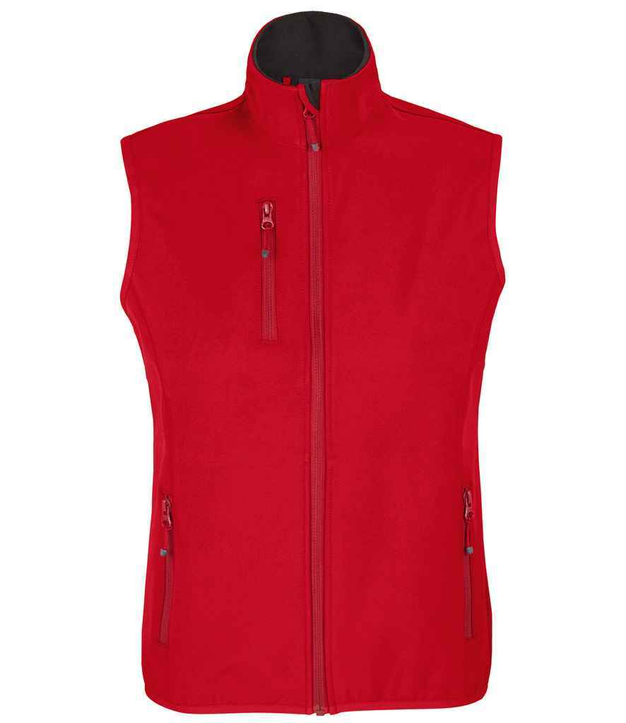 SOL'S Ladies Falcon Recycled Soft Shell Bodywarmer for Bulk Orders in Ireland