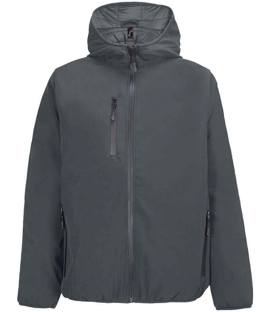 SOL'S Falcon Padded Soft Shell Jacket – Durable and Sustainable Outerwear for Irish Businesses