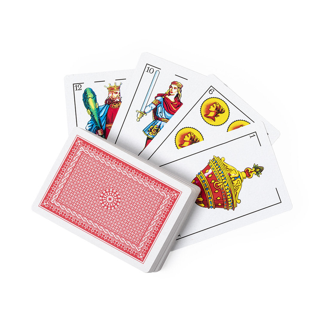 Tute Playing Cards – Durable Laminated Spanish Decks for Events and Promotions