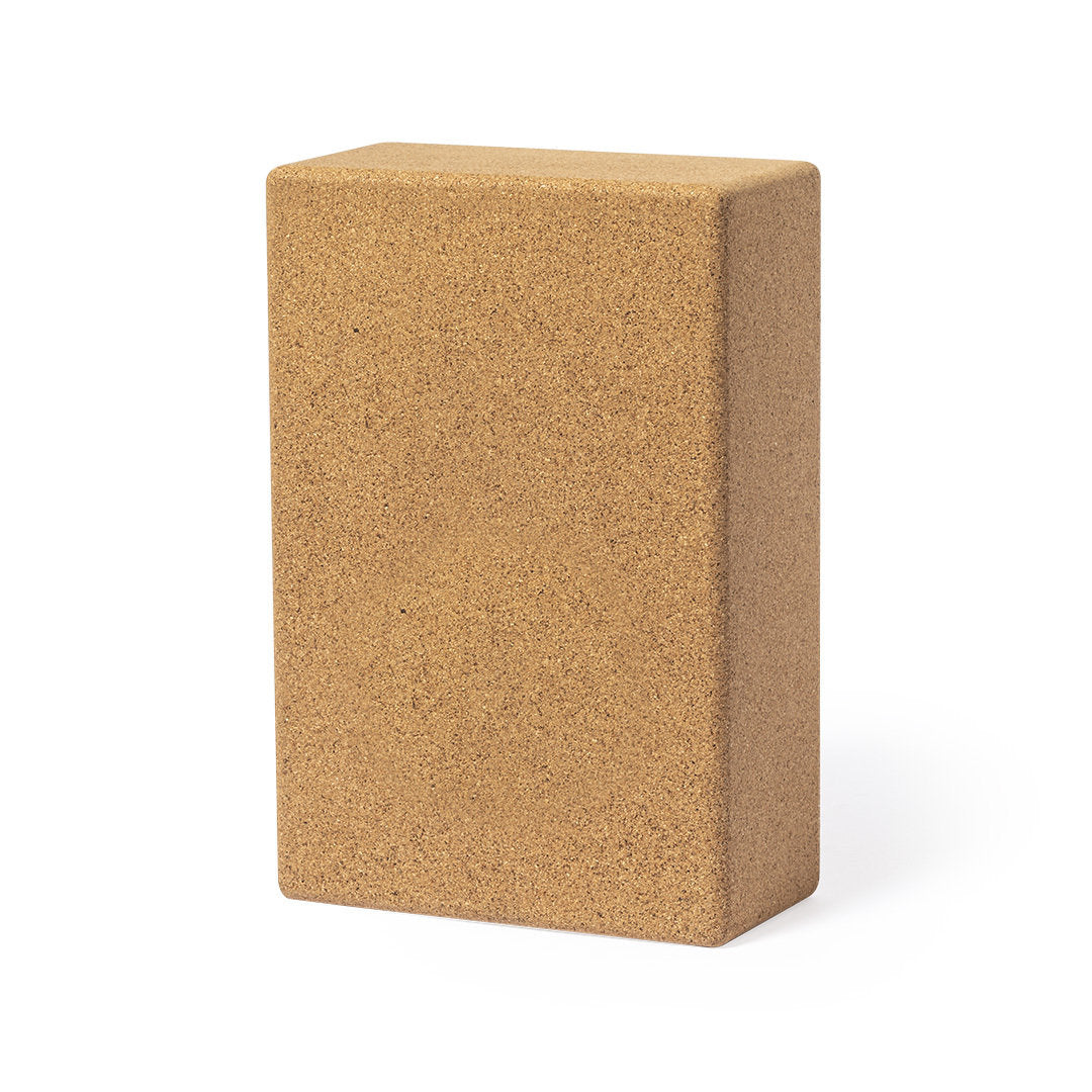Natara Yoga Block – Durable Natural Cork for Yoga and Fitness