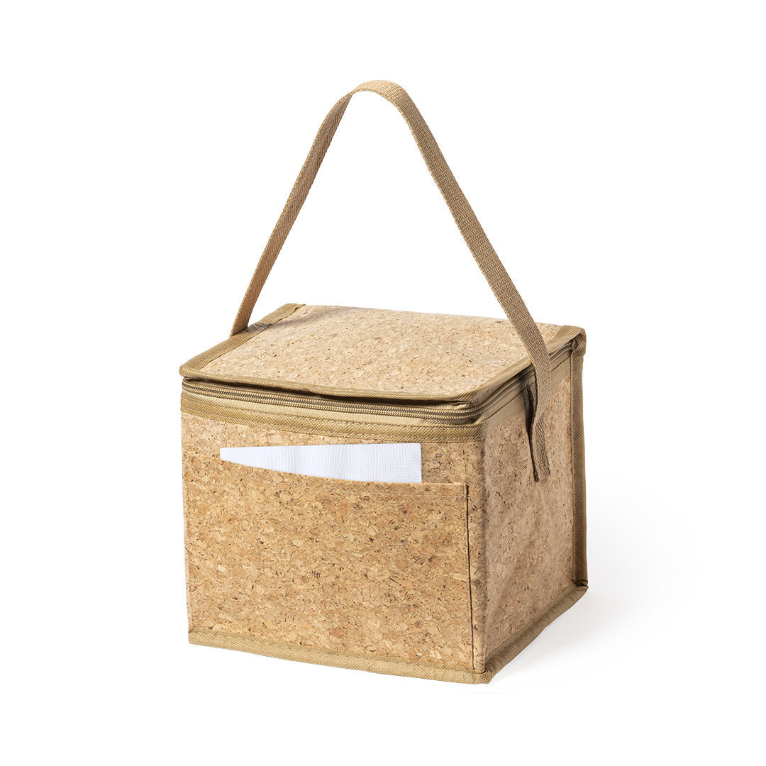 Mathia Cooler Bag – Natural Cork Insulated Cooler for 6 Cans