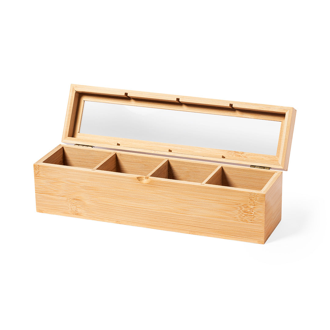 Zirkony Bamboo Tea Box – Sustainable and Stylish Storage
