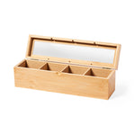 Zirkony Bamboo Tea Box – Sustainable and Stylish Storage