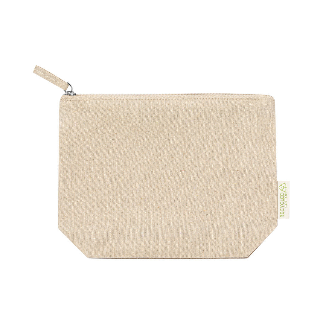 Plaum Recycled Cotton Beauty Bag – Sustainable and Durable