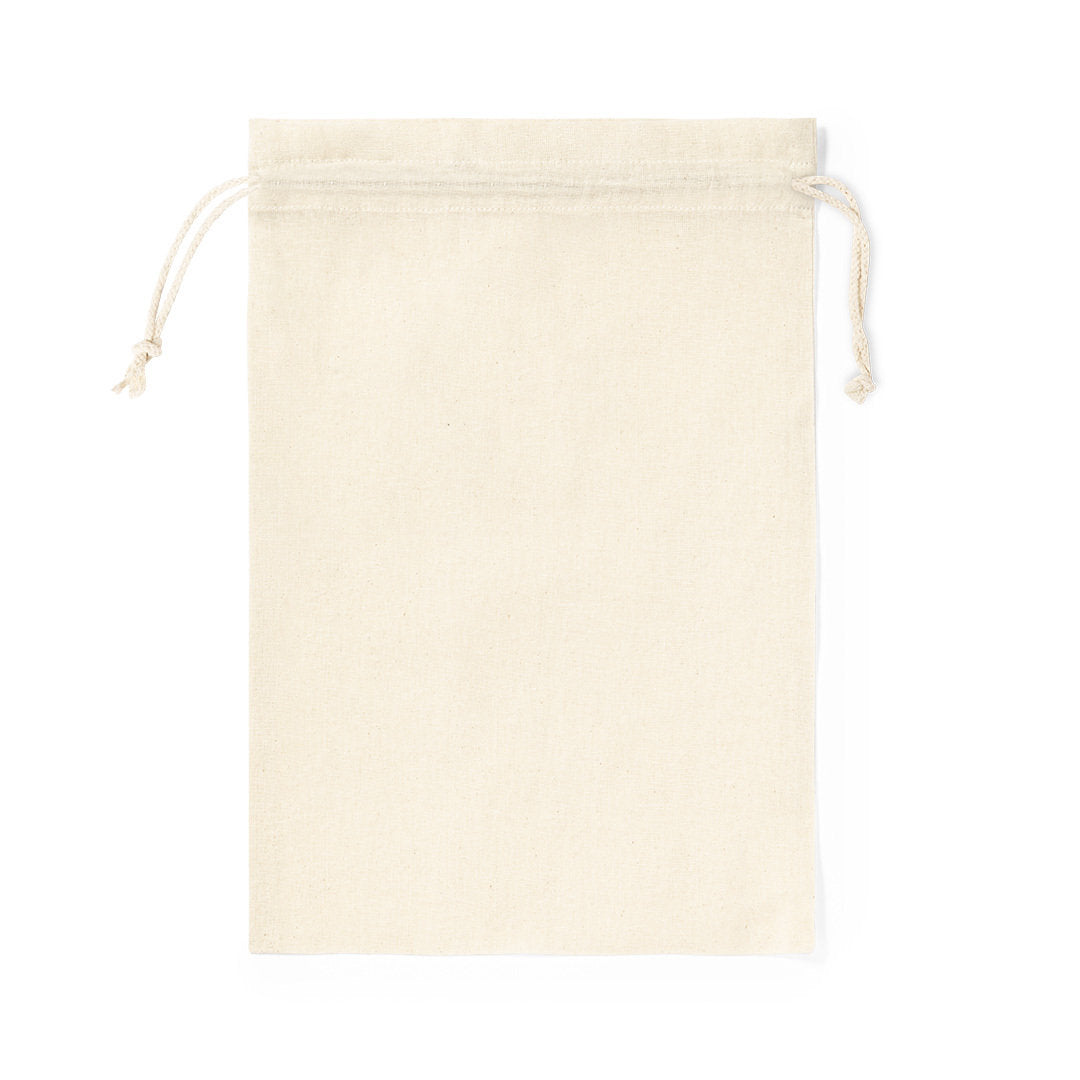 Miley Cotton Drawstring Bag – Durable Natural Cotton Bag for Businesses and Events