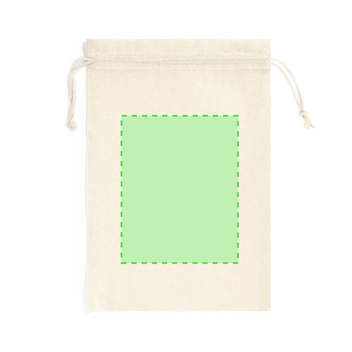 Miley Cotton Drawstring Bag – Durable Natural Cotton Bag for Businesses and Events