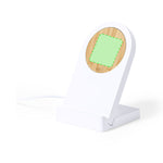 Noopy Wireless Magnetic Charger - Eco-Friendly Bamboo Phone Holder