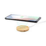 Noopy Wireless Magnetic Charger - Eco-Friendly Bamboo Phone Holder