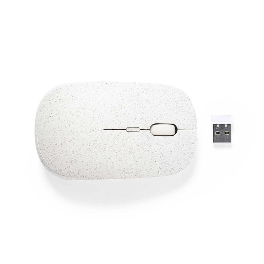 Estiky Wireless Optical Mouse - Eco-Friendly Design