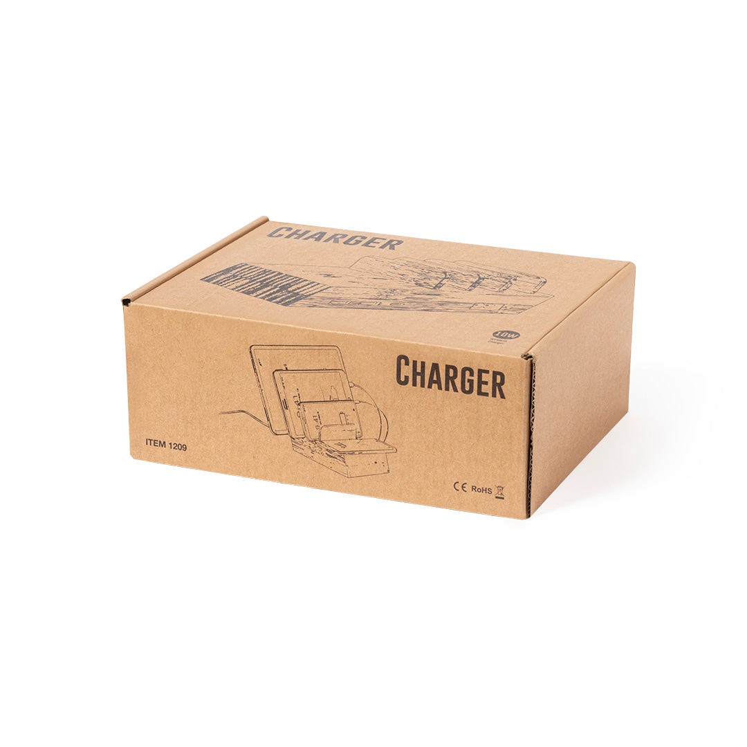 Lupint Wireless Charging Station – Sustainable Multi-Device Charger