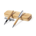 Notium Pen Set – Sustainable Bamboo and Metal Writing Instruments