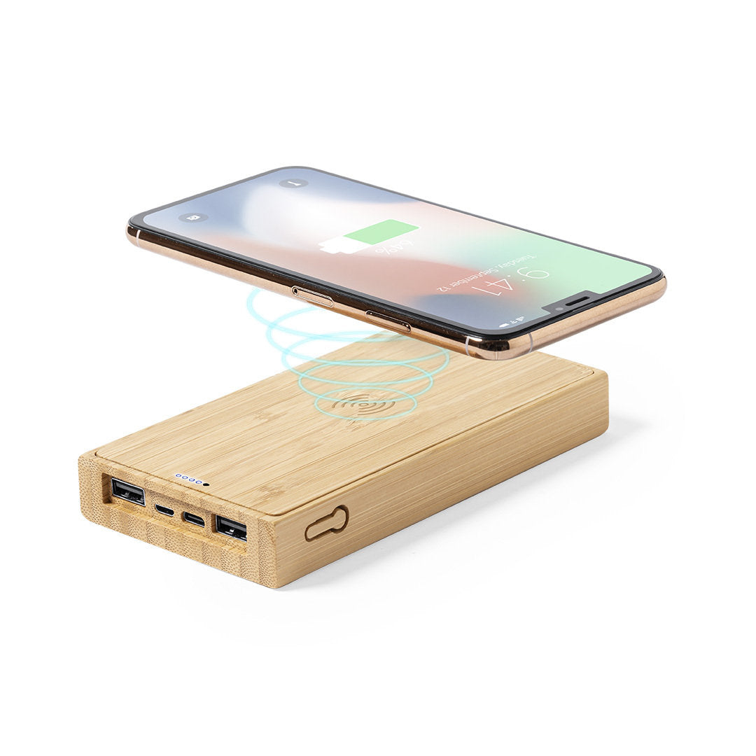 Diuk Fsc Bamboo Power Bank – Sustainable Charging Solution