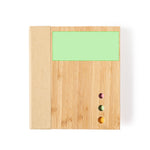 Kokil Notepad Holder – Sustainable Bamboo Covers with Sticky Notes