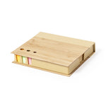 Kokil Notepad Holder – Sustainable Bamboo Covers with Sticky Notes