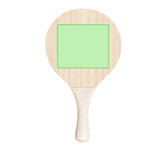 Saiker Wooden Beach Rackets – Durable and Eco-Friendly Summer Gear