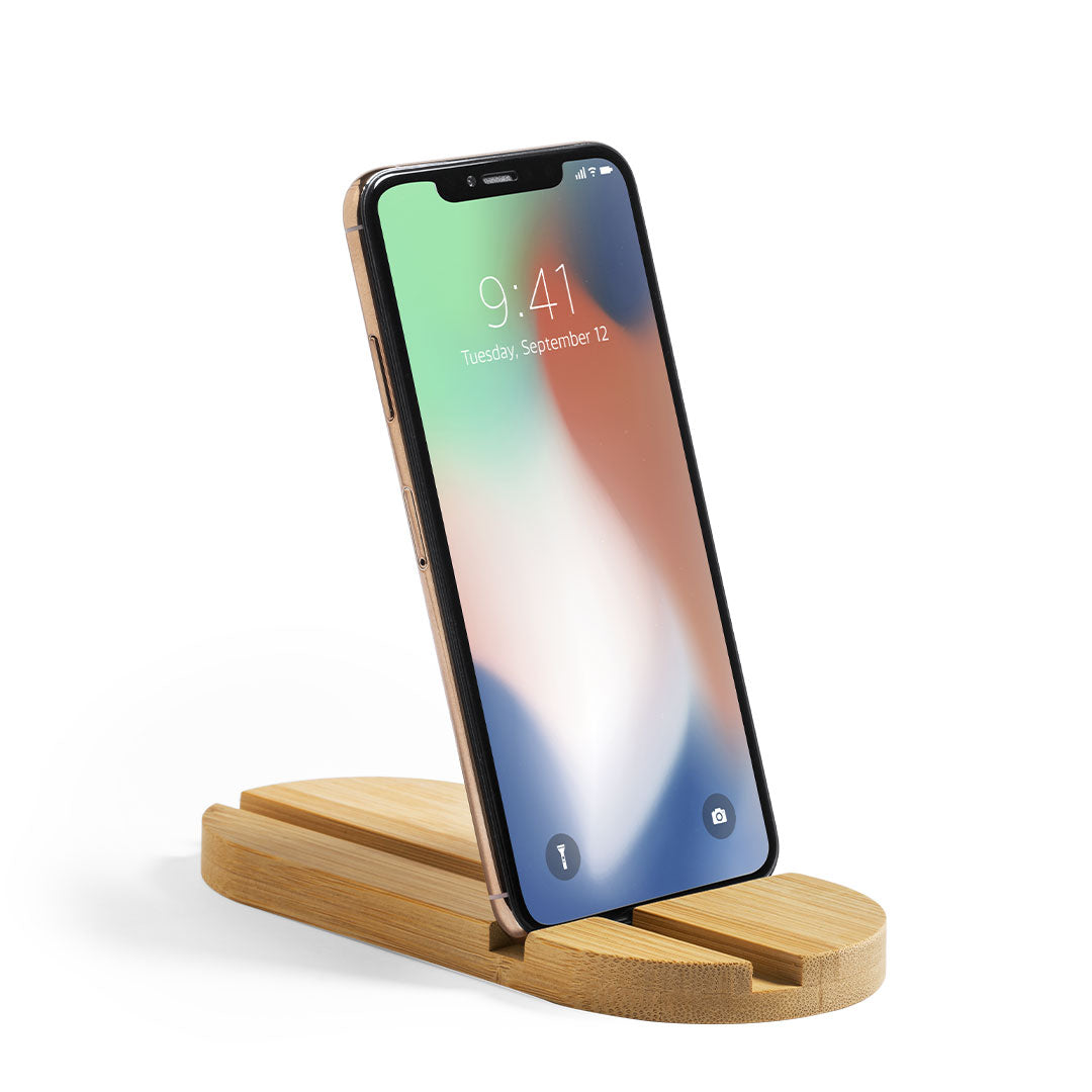 Lemins Bamboo Phone Holder – Natural and Sustainable