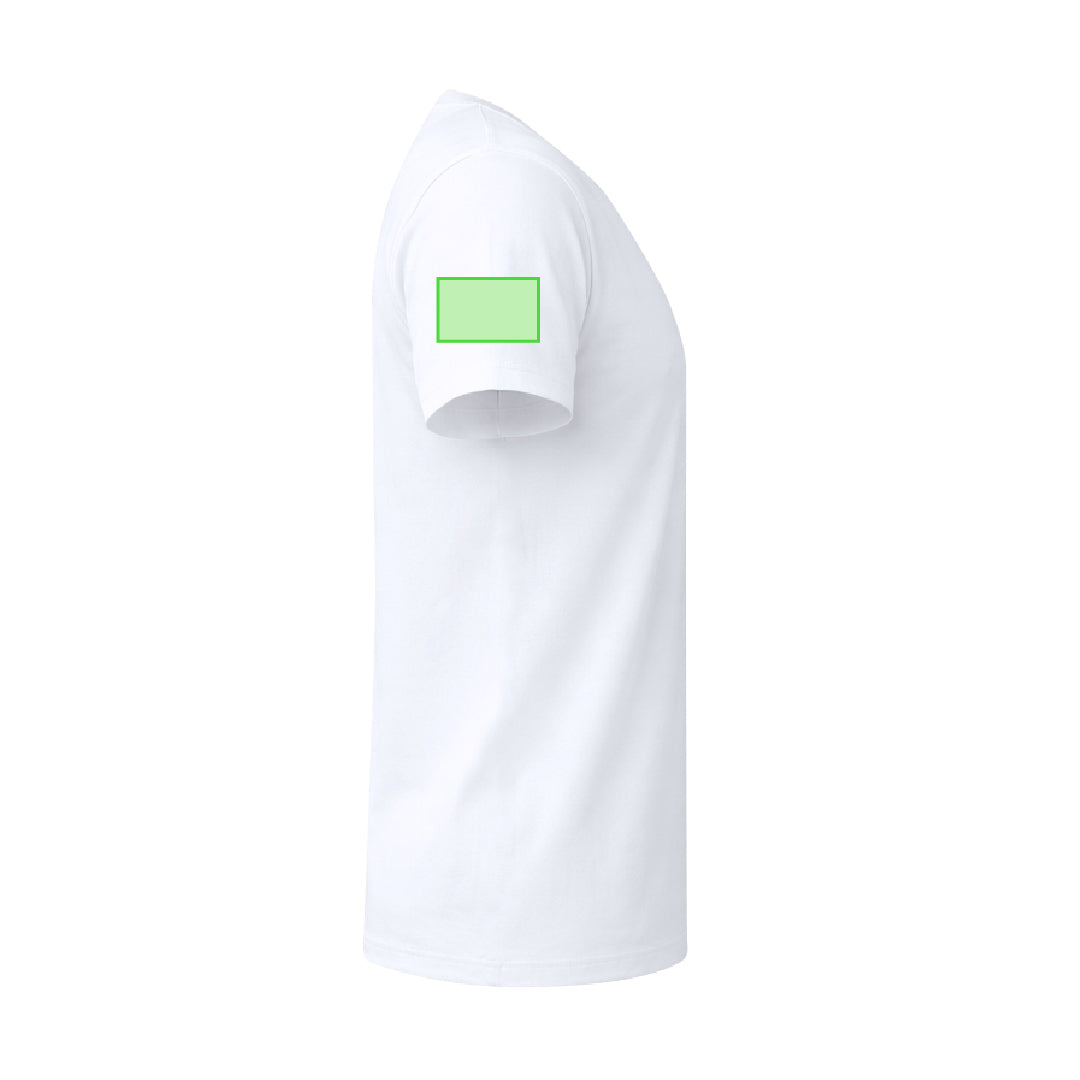 Iconic V-Neck T-shirt – Comfortable 100% Brushed Cotton for Irish Businesses