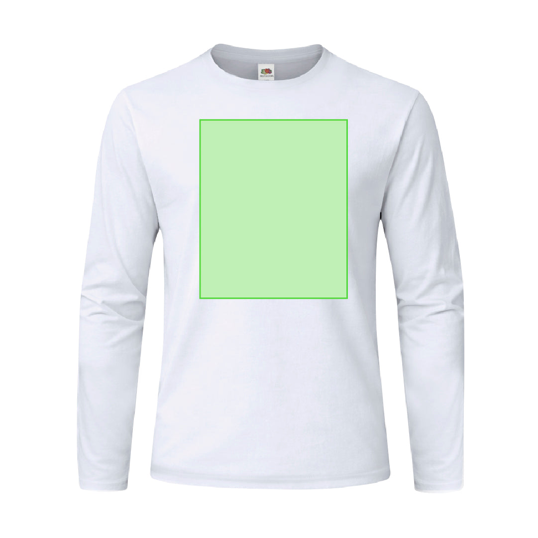 Iconic Long Sleeve T – Comfortable and Durable Cotton Tee by Fruit Of The Loom