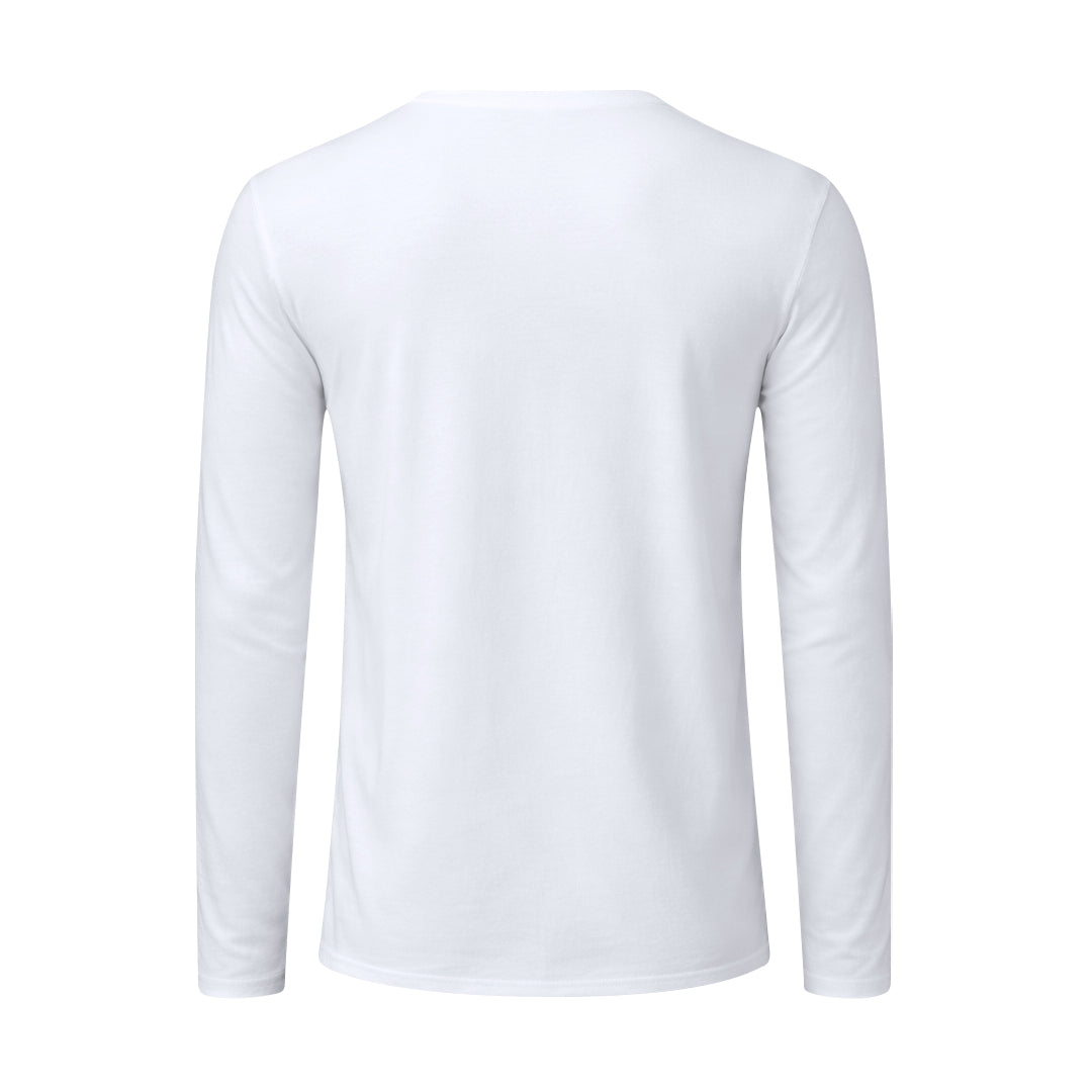 Iconic Long Sleeve T – Comfortable and Durable Cotton Tee by Fruit Of The Loom