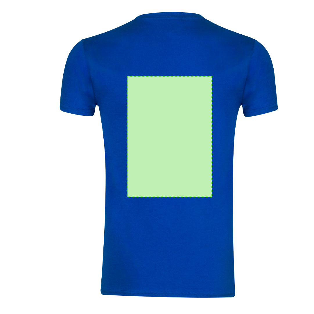 Iconic V-Neck T-shirt by Fruit Of The Loom | Comfortable and Durable