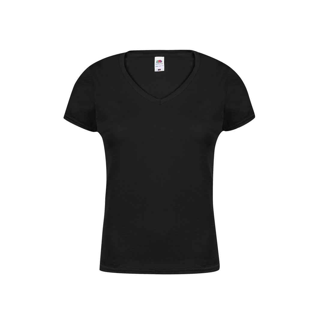 Iconic V-Neck T-shirt | Quality Women's Cotton Tee by Fou Tees Ireland