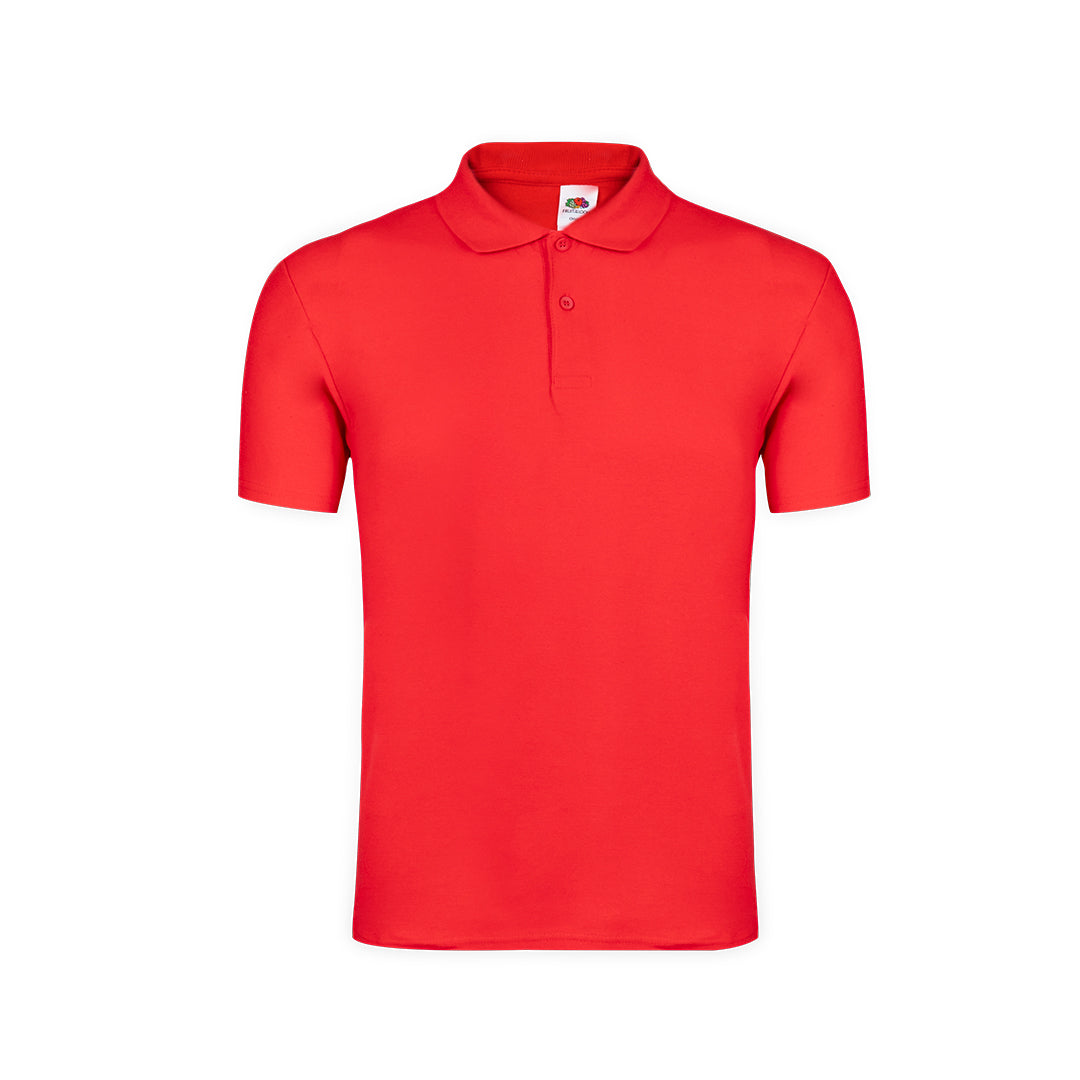 Original Polo Shirt by Fruit Of The Loom - Quality Cotton Piqué