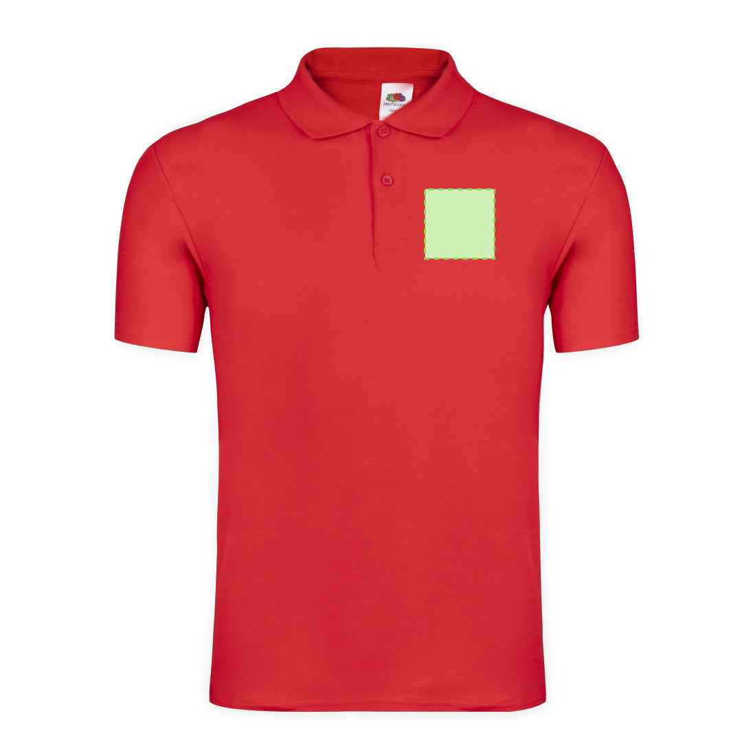 Original Polo Shirt by Fruit Of The Loom - Quality Cotton Piqué
