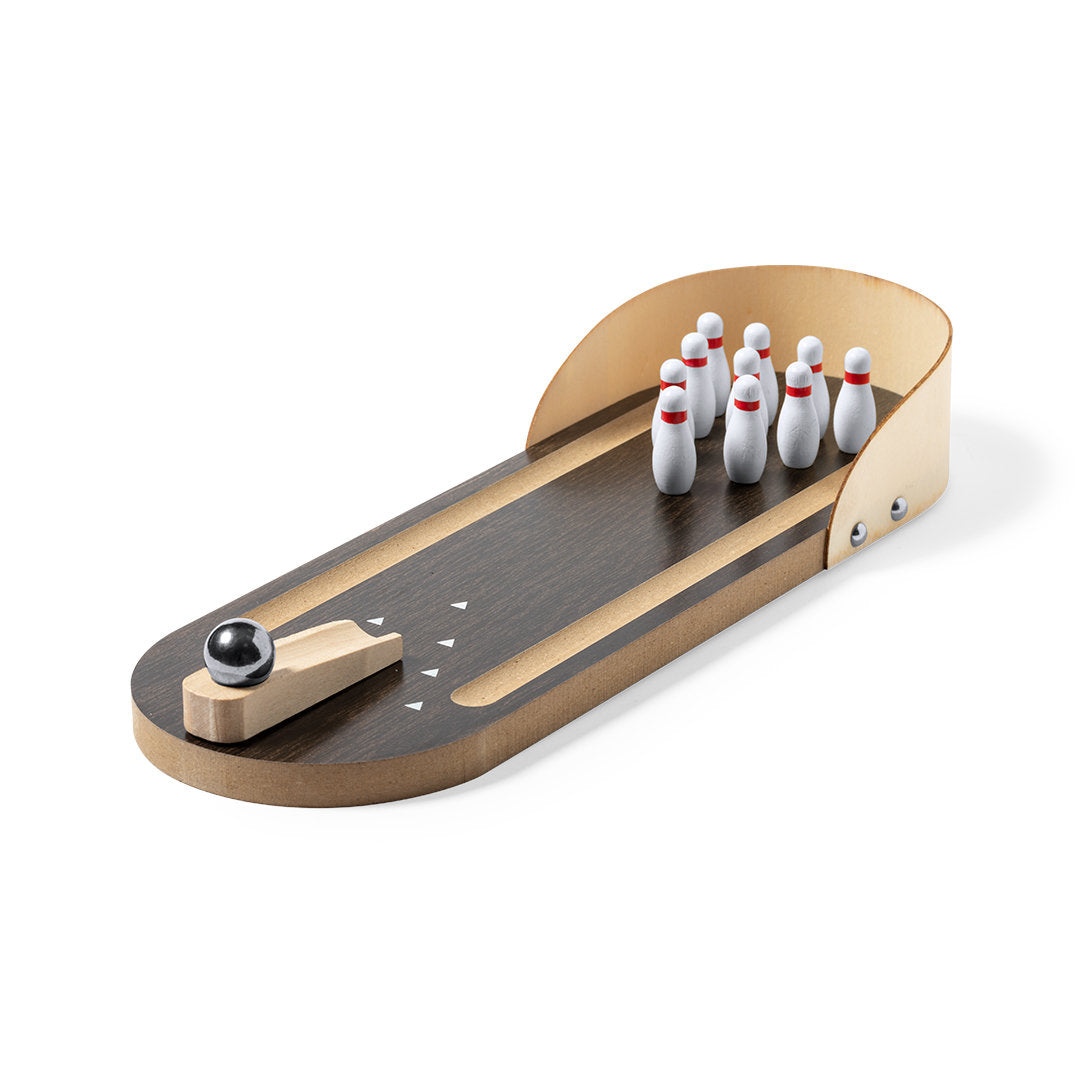 Strike Mini Bowling Game – Durable Wooden Fun for All Ages
