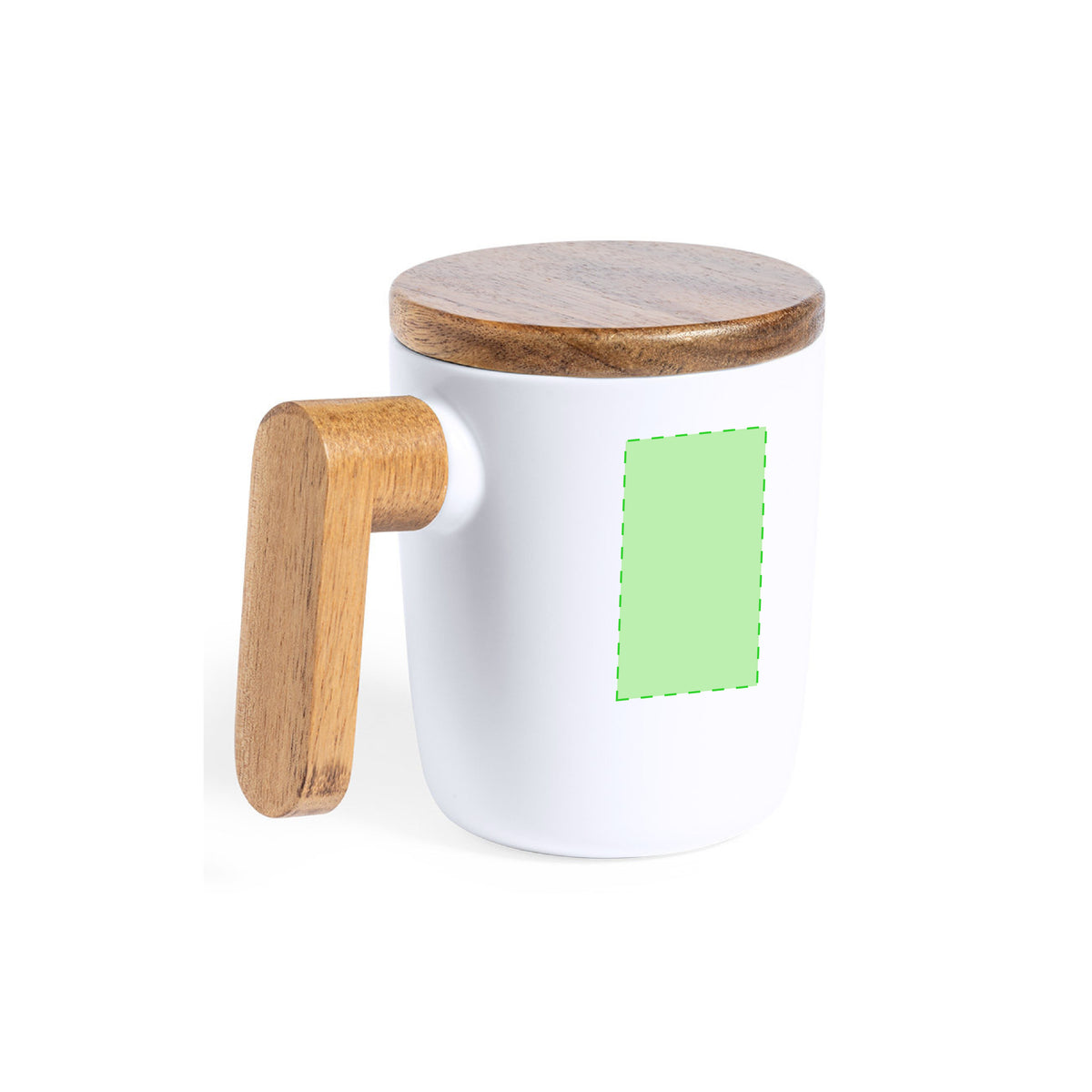 Haruncal Mug - Limited Edition Wooden Handle and Lid