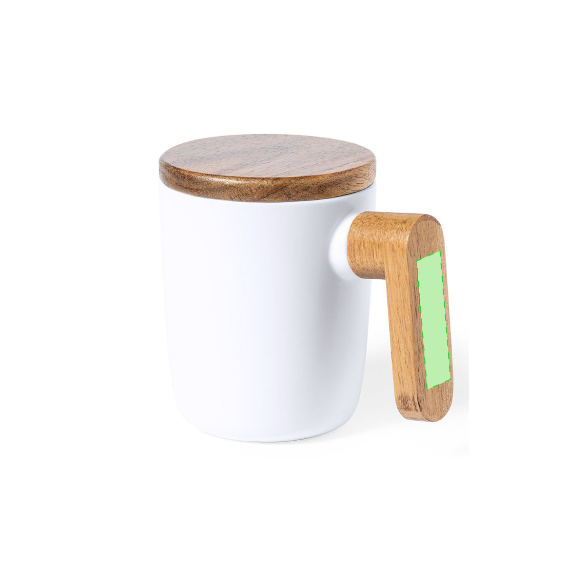 Haruncal Mug - Limited Edition Wooden Handle and Lid