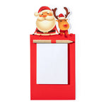 Larry Christmas Magnet with Notepad – Festive Santa and Reindeer Design