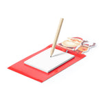 Larry Christmas Magnet with Notepad – Festive Santa and Reindeer Design