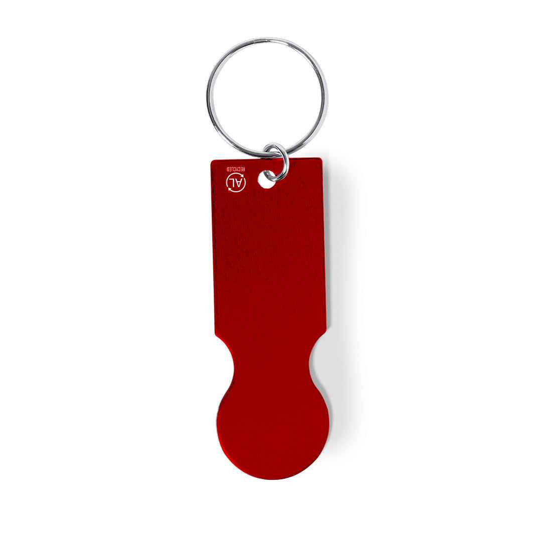Talgun Recycled Aluminium Coin Keyring – Sustainable and Stylish