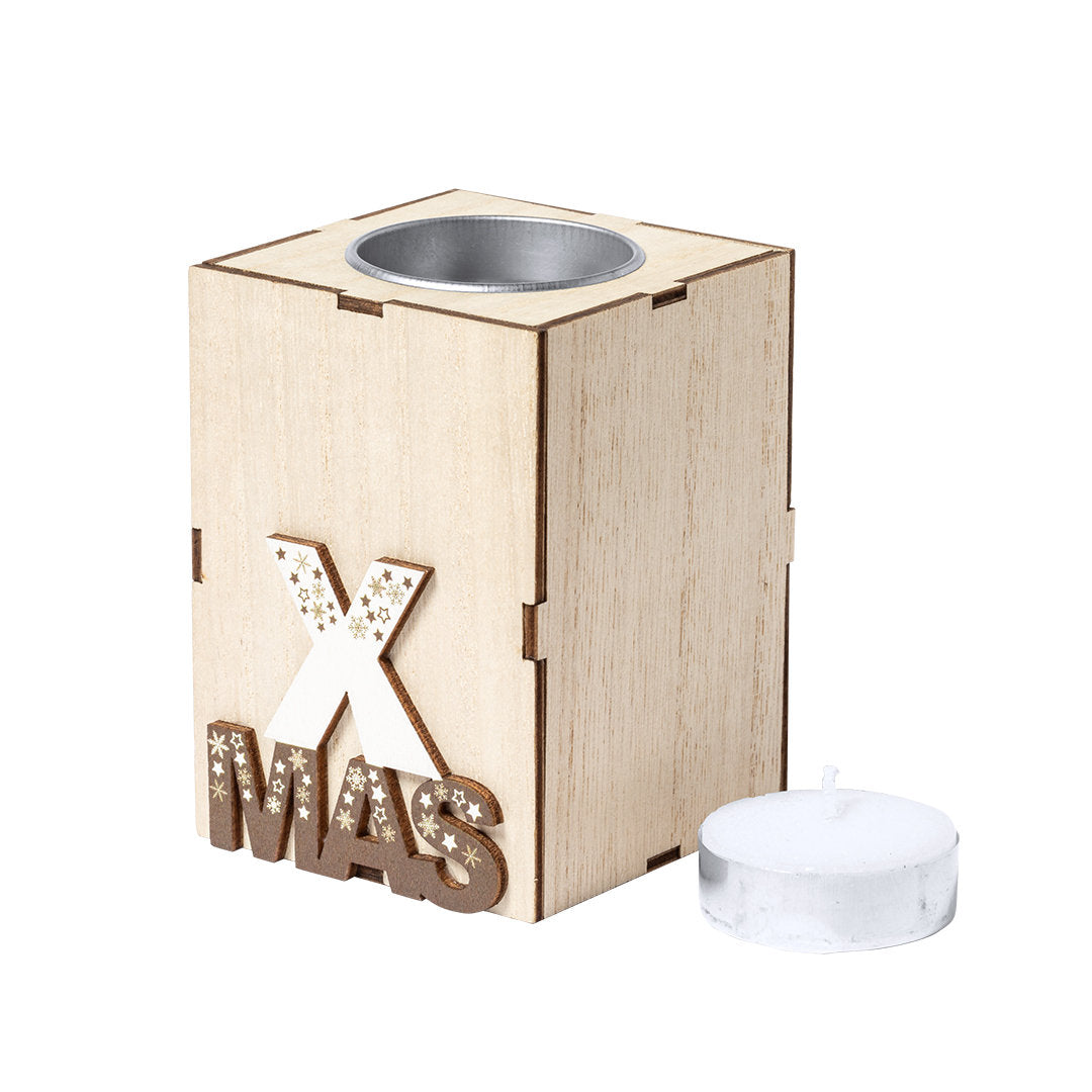 Jorin Christmas Scented Candle – Natural Wood & Vanilla Scent