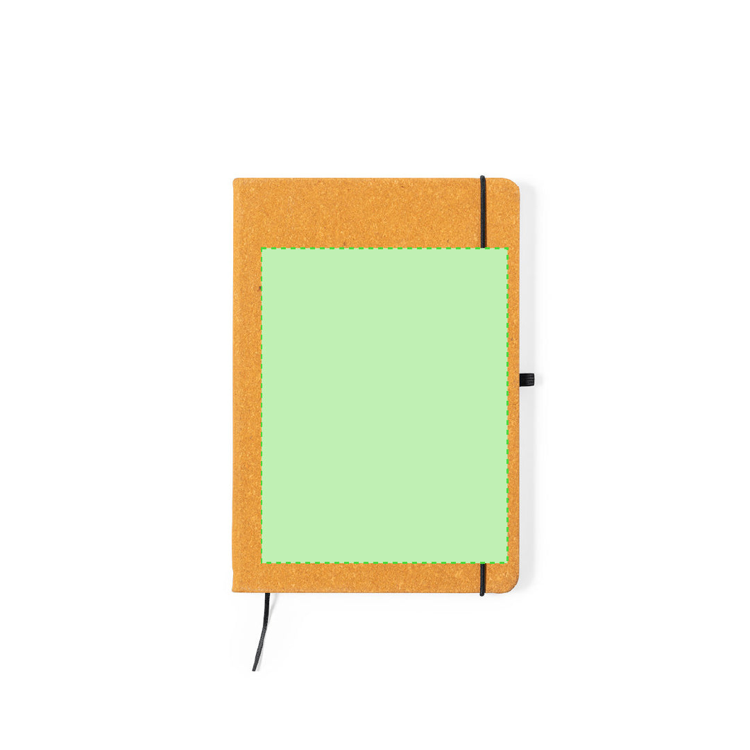 Tefan Recycled Leather Notepad - Sustainable Business Stationery