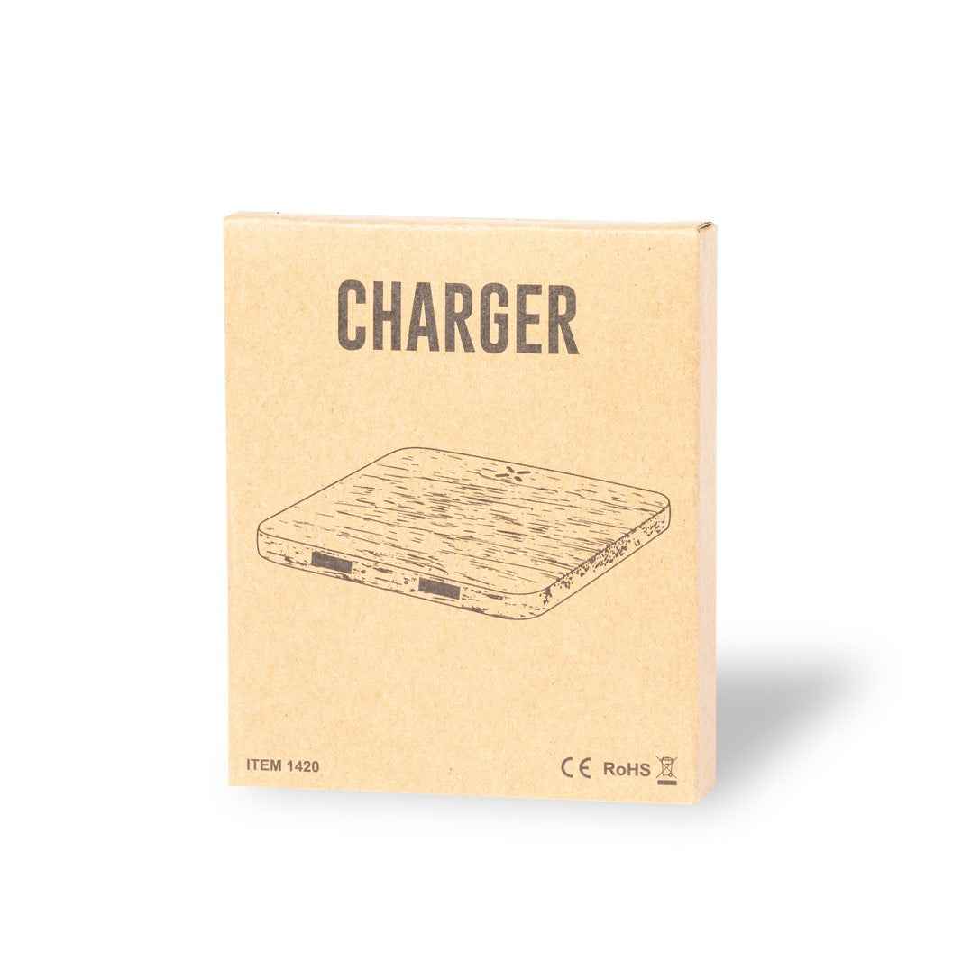 Raston Wireless Charger – Sustainable Coconut Wireless Charging Pad
