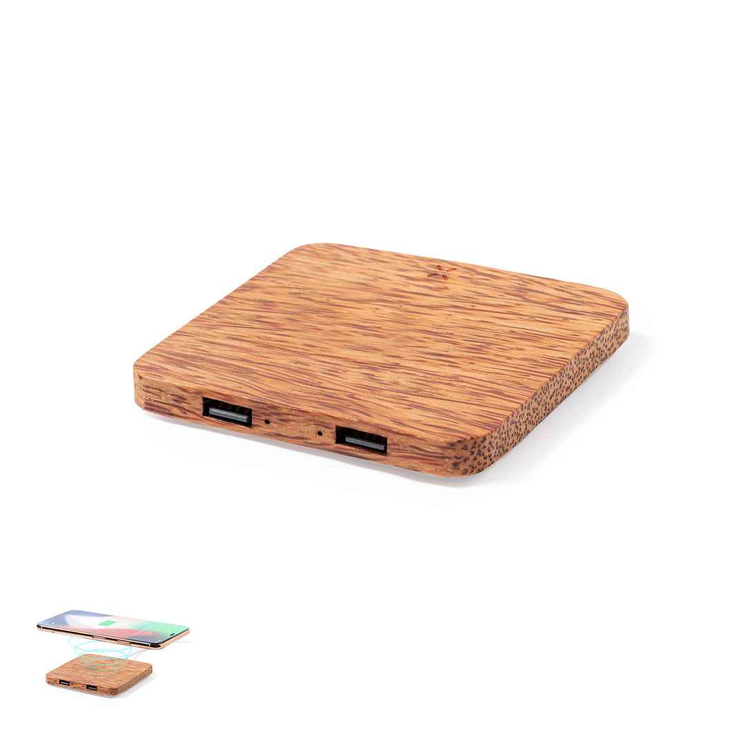 Raston Wireless Charger – Sustainable Coconut Wireless Charging Pad