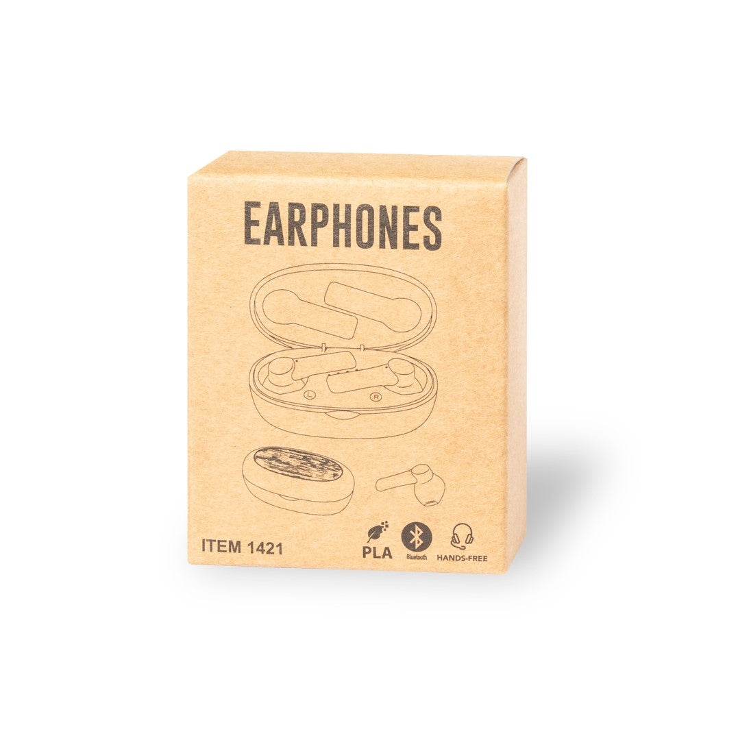 Kermit Eco-Friendly Bluetooth Earphones – Sustainable Sound with Bamboo Design