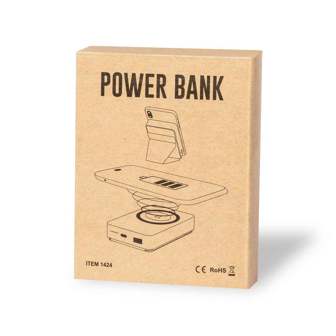 Dobson Wireless Power Bank – Eco-Friendly Charging Solution