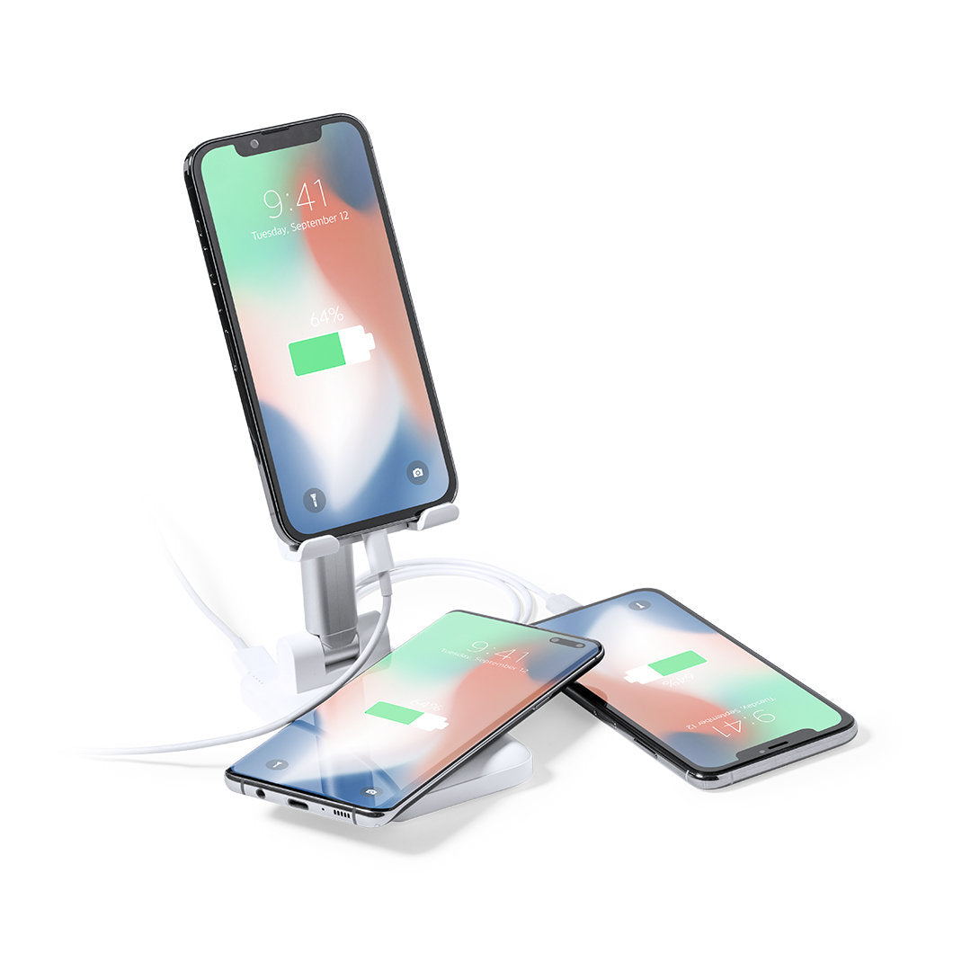 Cheviot Wireless Phone Charger Holder – Multifunctional Power Bank with Adjustable Stand