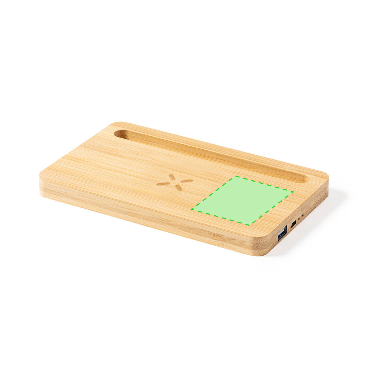 Loubron Wireless Charger Bamboo Organizer for Irish Businesses