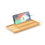 Golbar Wireless Charger and Organiser – Sustainable Bamboo Design