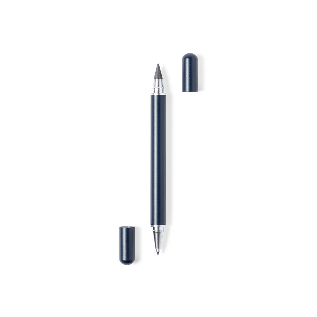 Holwick Pen and Pencil 2-in-1 – Durable Metal Writing Instrument
