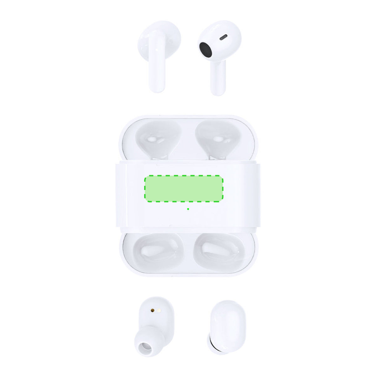 Baksen Bluetooth Earphones Case – Wireless Convenience with Style