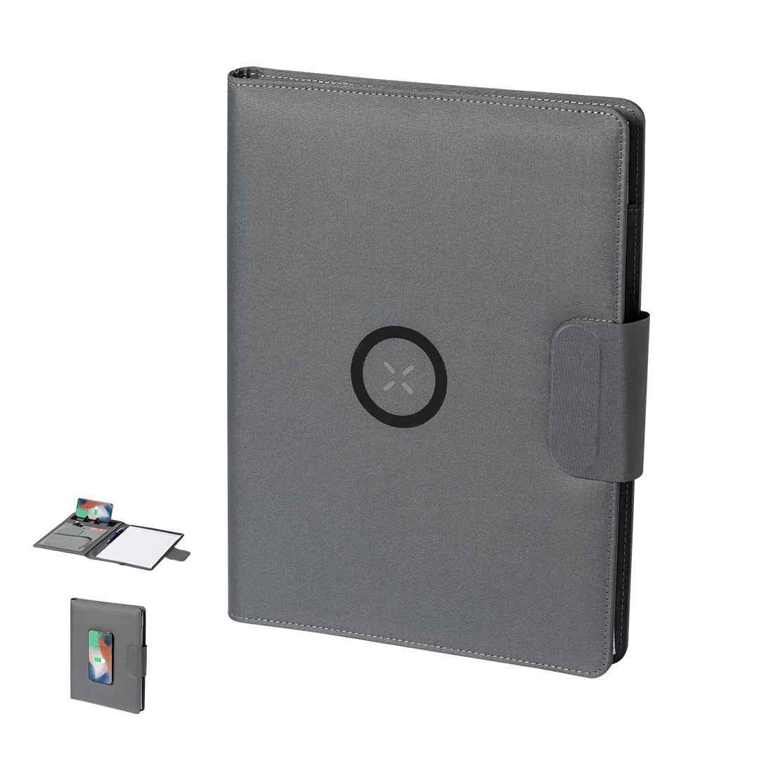 Harbur Multifunctional Folder with Wireless Charger – Sustainable and Practical