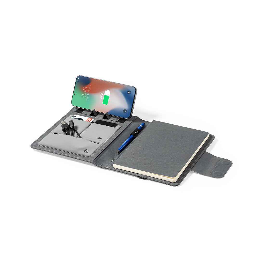 Dambier Multifunctional Folder with Wireless Charger – Sustainable and Practical