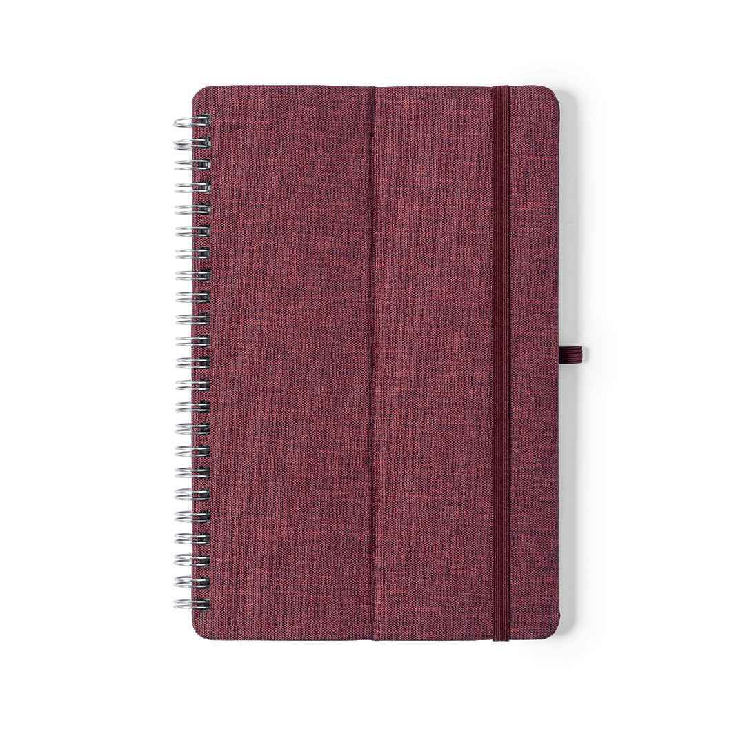 Maisux Notebook - Sustainable Ring Binder with Smartphone Holder
