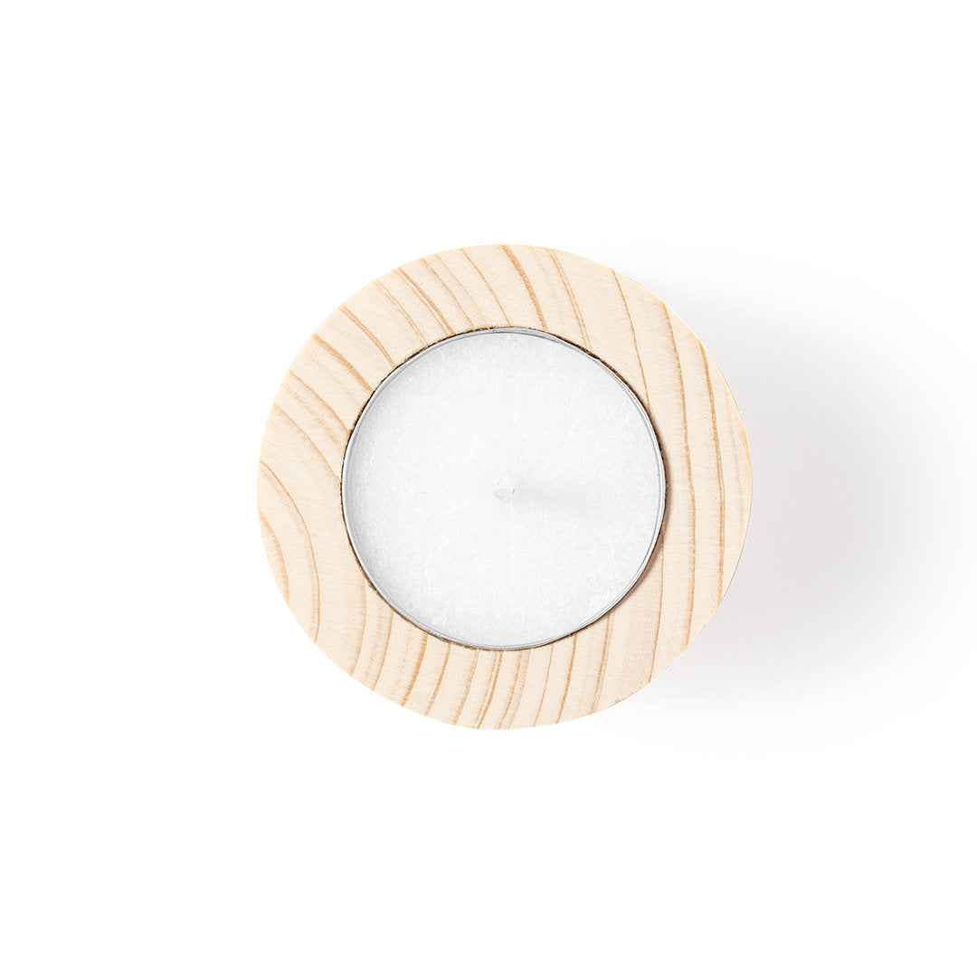 Yiren Candle – Natural Vanilla Scented Candle with Eco-friendly Wooden Base