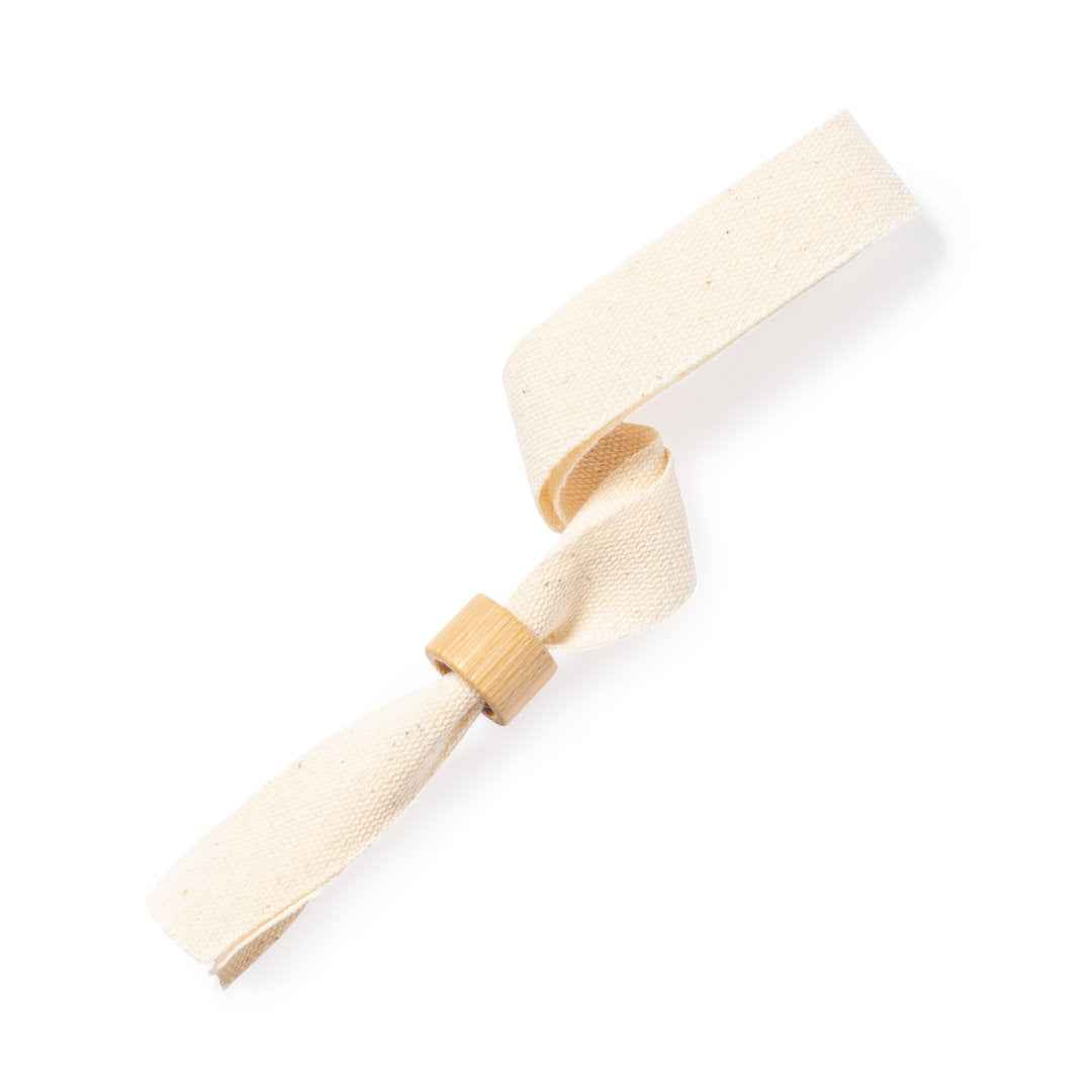 Bosgo Wristband - Sustainable Cotton Wristband with Bamboo Closure